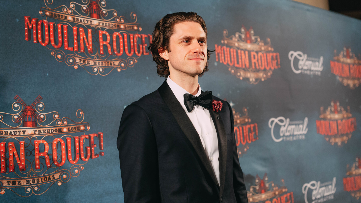 Moulin Rouge Boston Opening - Aaron Tveit - 7/18 - EMK