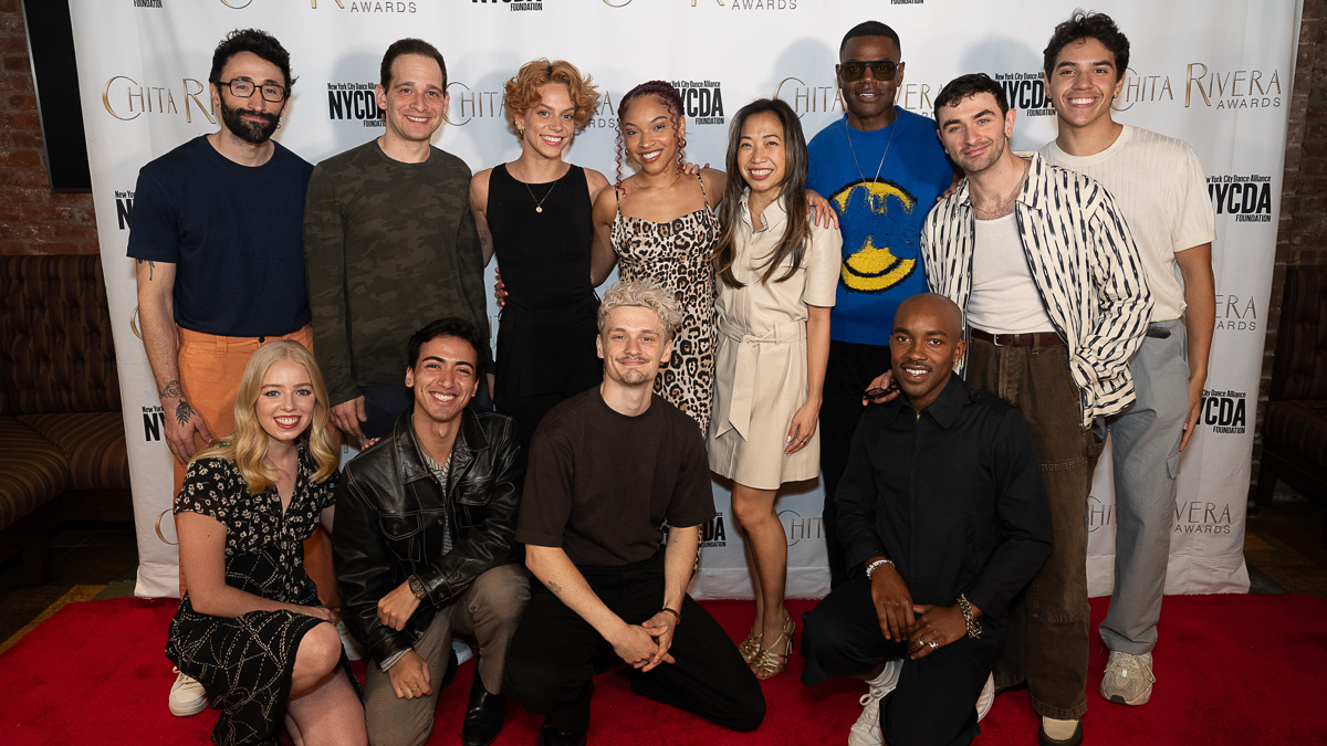 Chita Rivera Awards meet the nominees - Broadway cast of Illinoise - photo by Christopher Duggan - 5/24